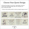 Centered Pacific Ocean Push Pin World Map - Classic Edition quote personalization