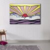 1 panel Sunrise canvas art