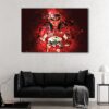 1 panel michael schumacher canvas art