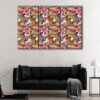 3 panels aesthetic collage canvas art