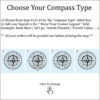 AuthaGraph Push Pin World Map – Colorful Edition compass customization