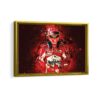 michael schumacher framed canvas gold frame