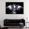 1 panel us air force canvas art