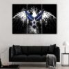 3 panels us air force canvas art