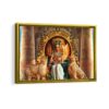 cleopatra framed canvas gold frame
