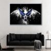us air force floating frame canvas