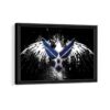 us air force framed canvas black frame