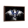us air force framed canvas walnut brown