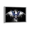us air force framed canvas white frame