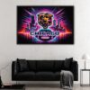 chicago bears cadre flottant toile