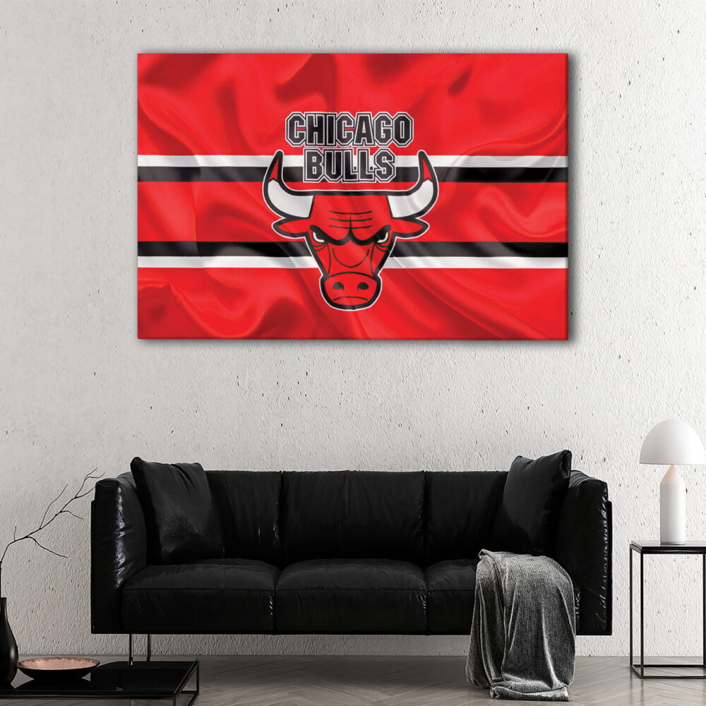 1 panel chicago bulls canvas art