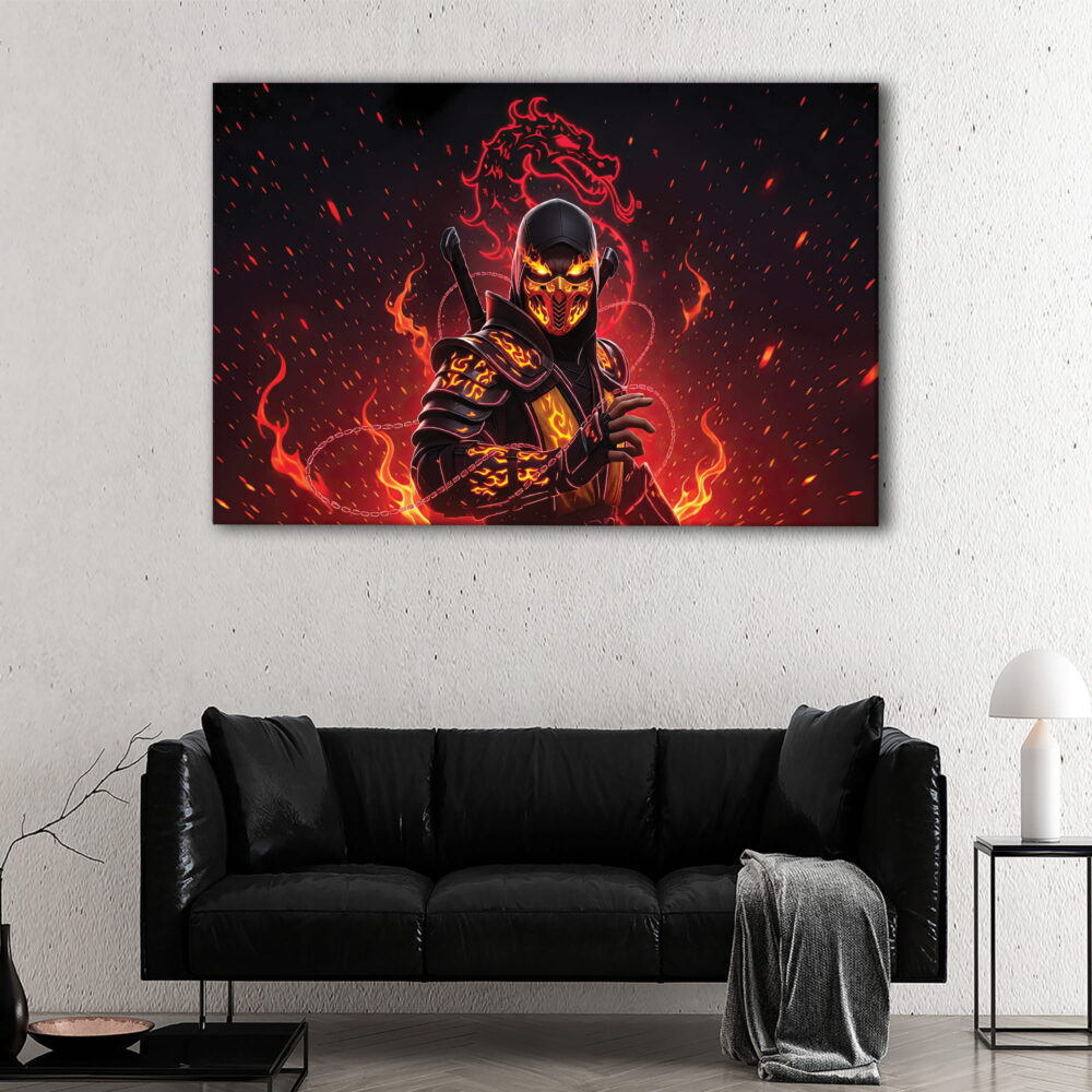 1 panel scorpio canvas art