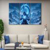 3 panels scorpio canvas art