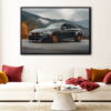 bmw m4 floating frame canvas