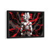 goku fury framed canvas black frame