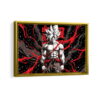 goku fury framed canvas gold frame