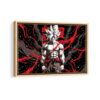 goku fury framed canvas natural beige