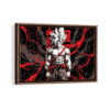 goku fury framed canvas walnut brown