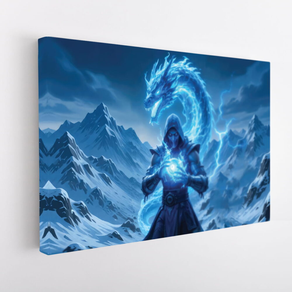 scorpio stretched canvas