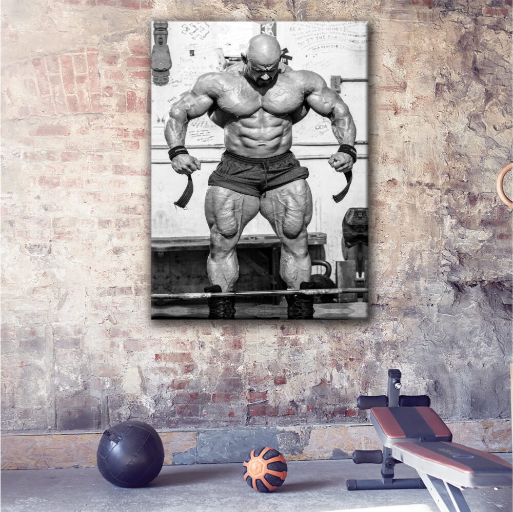 1 panel branch warren workout canvas art