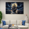 1 panel great ship canvas art