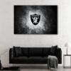 1 panel las vegas raiders canvas art