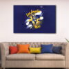 1 panel los angeles rams canvas art