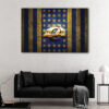 1 panel los angeles rams logo canvas art