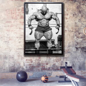 branch warren workout floating frame canvas