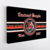 cincinnati bengals stretched canvas