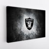 las vegas raiders stretched canvas