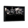 pittsburgh steelers framed canvas black frame
