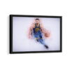 stephen curry framed canvas black frame