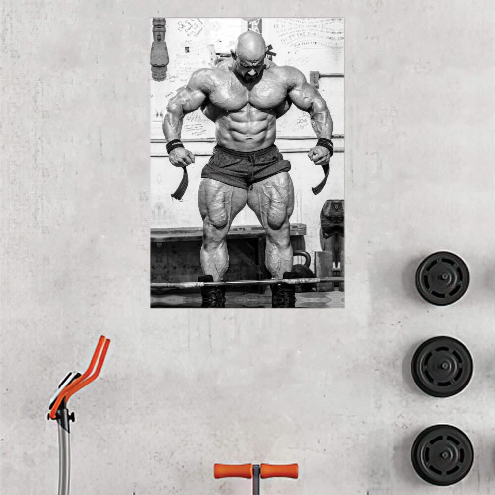 1 panel branch warren workout canvas art