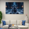1 panel sub-zero throne canvas art