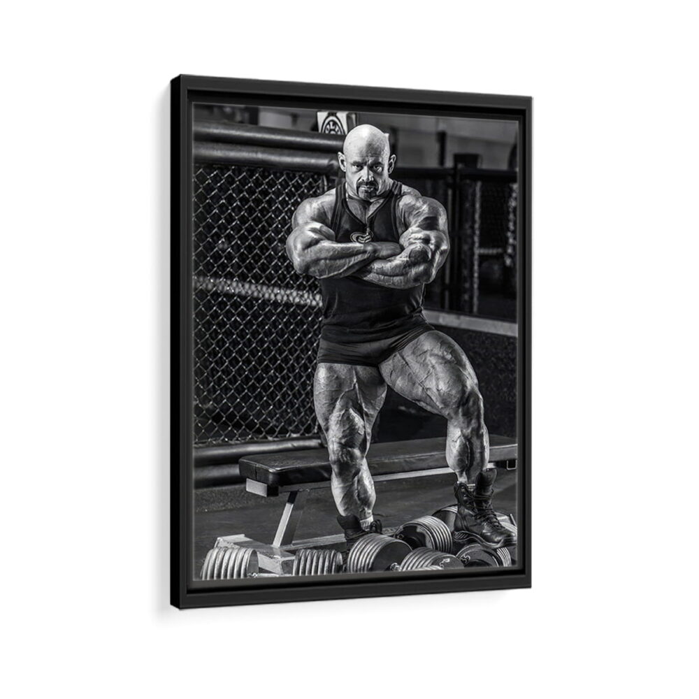 branch warren framed canvas black frame