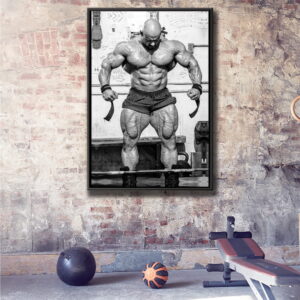 branch warren workout floating frame canvas