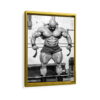 branch warren workout framed canvas gold frame