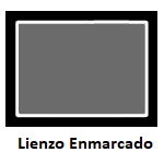 Lienzo enmarcado
