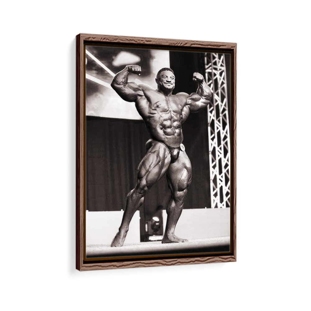 roelly winklaar framed canvas walnut brown