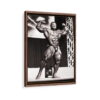 roelly winklaar framed canvas walnut brown