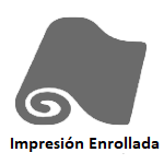Impresión enrollada
