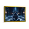 sub-zero throne framed canvas gold frame