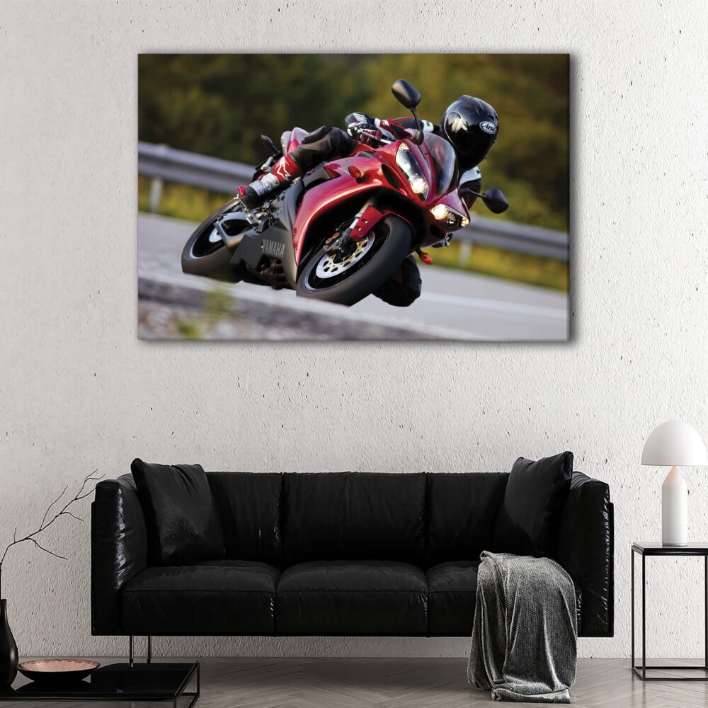 1 panel yamaha yzf-r1 canvas art
