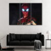 3 panels iron spider suit canvas art