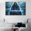 3 panels obi wan kenobi canvas art
