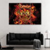 3 panels sabaton coat of arms canvas art