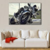 3 panels yamaha r1 canvas art