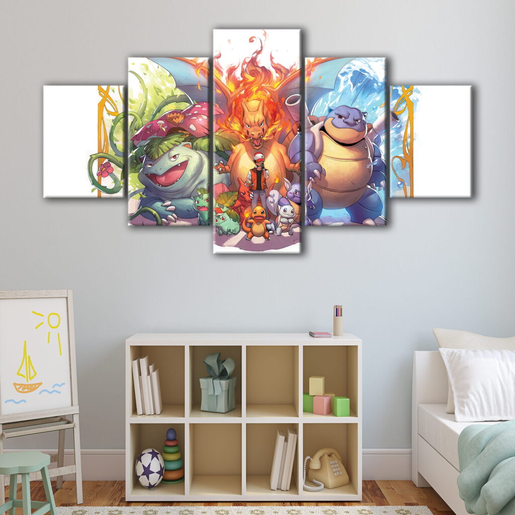 Pokemon Red and Blue Starter Evolution
