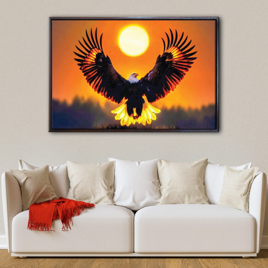 Eagle Sunset